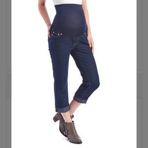 *NWT* Times Two Maternity Capri Jeans
